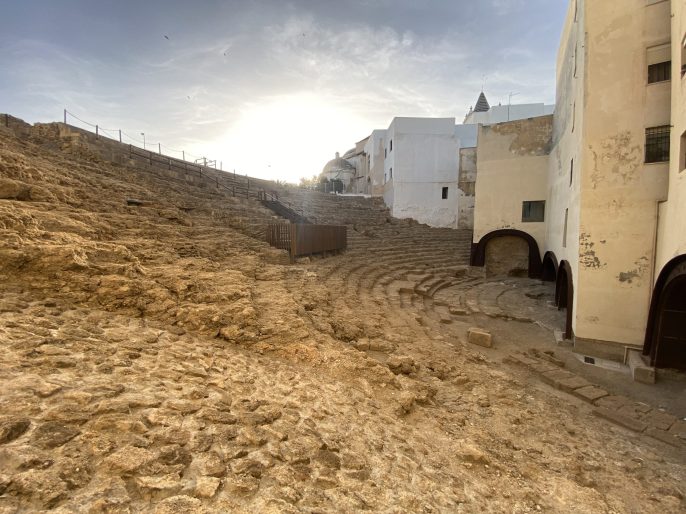 Atardecer Teatro Romano Cádiz