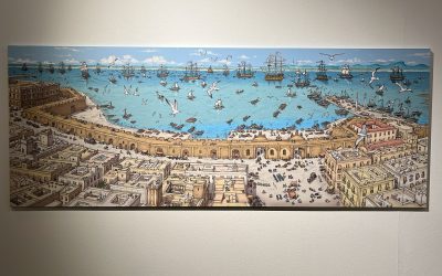 Inaugurada la exposición «Cádiz 1812. La ciudad ilustrada», de Arturo Redondo